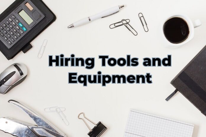 Tools and Equipment