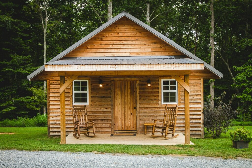 Log Cabin for Your Garden
