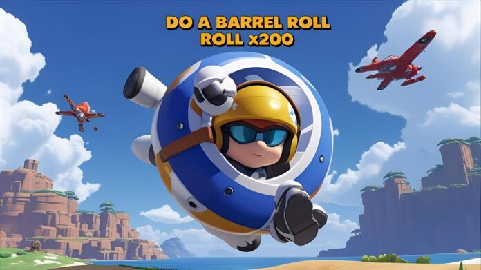 do barrel roll x200