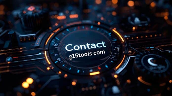 Contact g15tools com