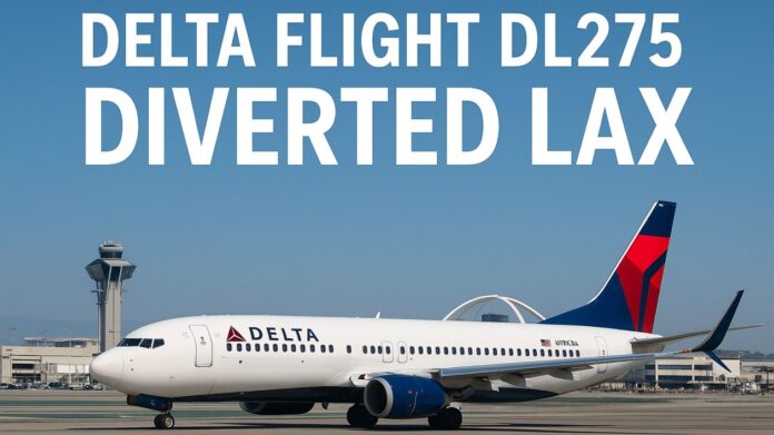Delta Flight DL275 Diverted LAX