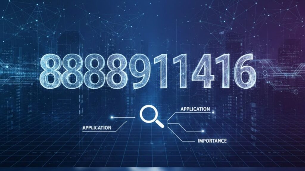 Detailed Analysis of 8888911416