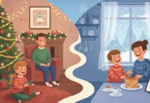 When Your Child Has Two Christmases: Reframing Split Holidays Reframing Split Holidays