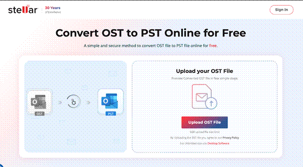 Stellar Converter for OST Online