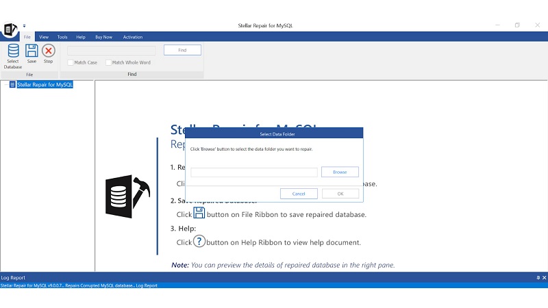 Stellar Repair for MySQL