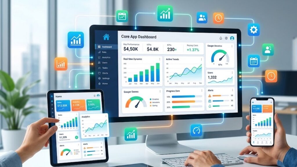 Key Features of a High-Performing Core App Dashboard