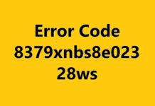 the Error 8379xnbs8e02328ws Code