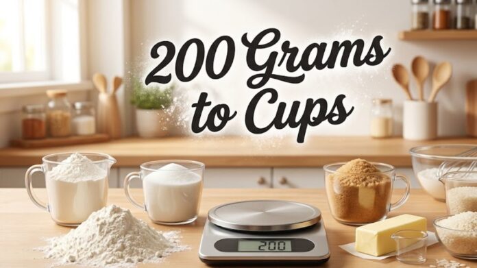 200 Grams to Cups 200 Grams to Cups