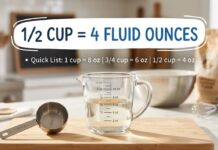 How Many Oz Is a Half Cup? The Simple Answer You Need Half Cup